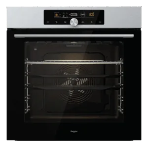 PELGRIM OP560RVS 60cm. OVEN, PYROLYSE