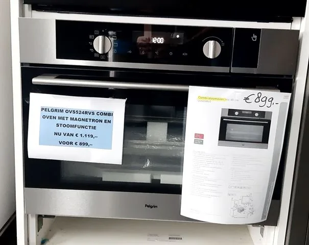 PELGRIM OVS524RVS OVEN/STOOM AANBIEDING! - Afbeelding 2