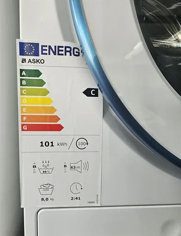 Asko T108HC.W warmtepomp 8kg. - Afbeelding 3