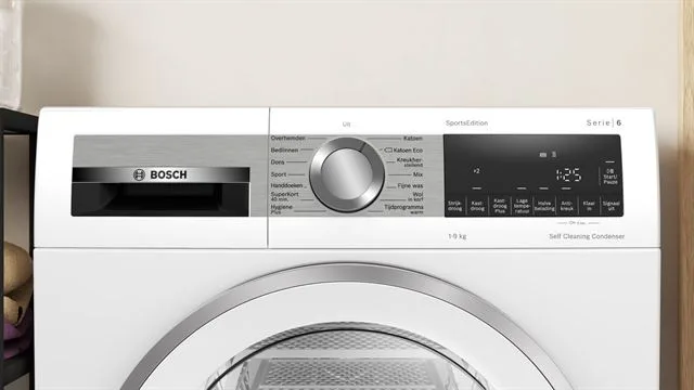 BOSCH WQG245D9NL EXCLUSIV 9KG. € 75,- retour - Afbeelding 3